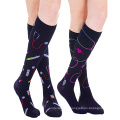 Knee high custom plantar fasciitis nurse compression socks for wholesale